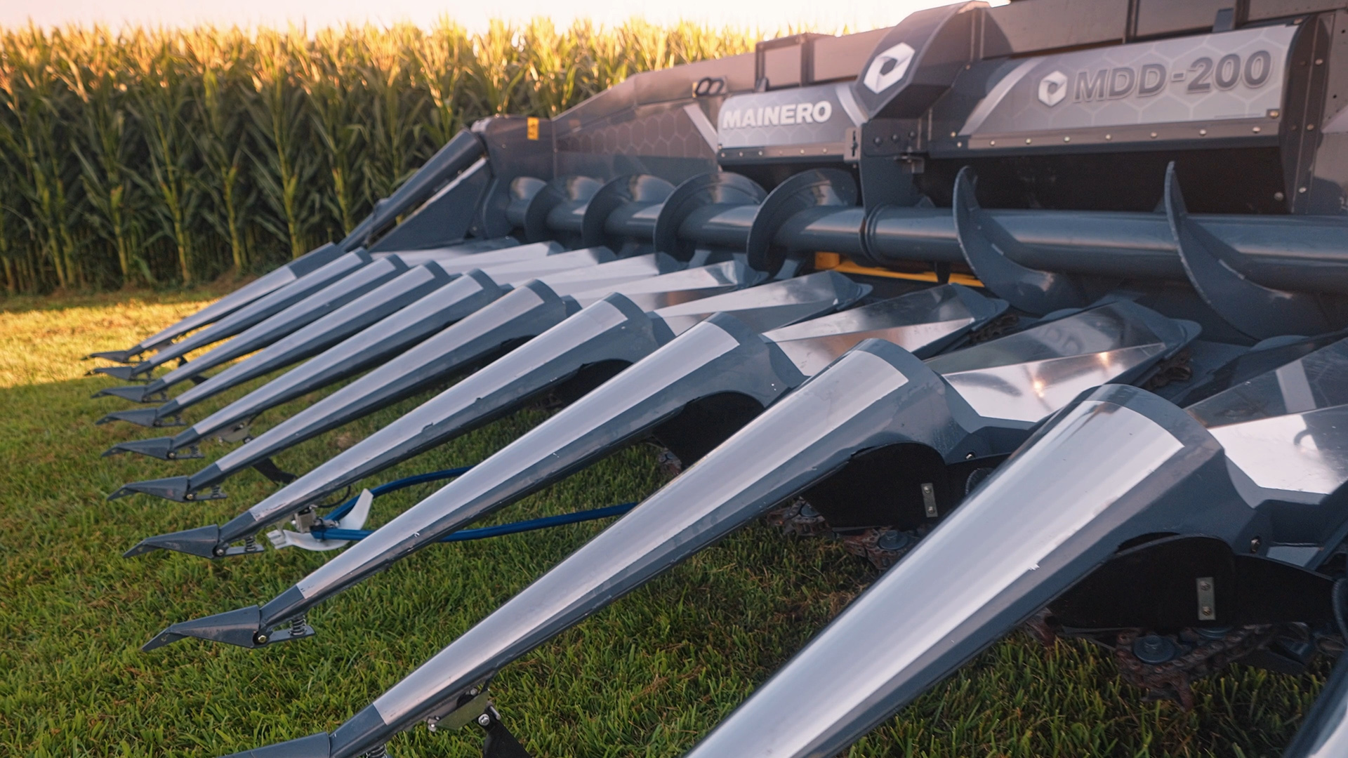 Mainero stainless steel snouts close-up